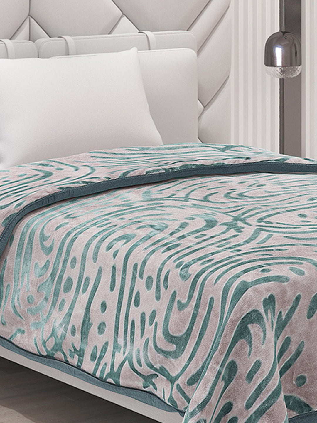 Printed Single Bed Blanket for Mild Winter -2 Ply