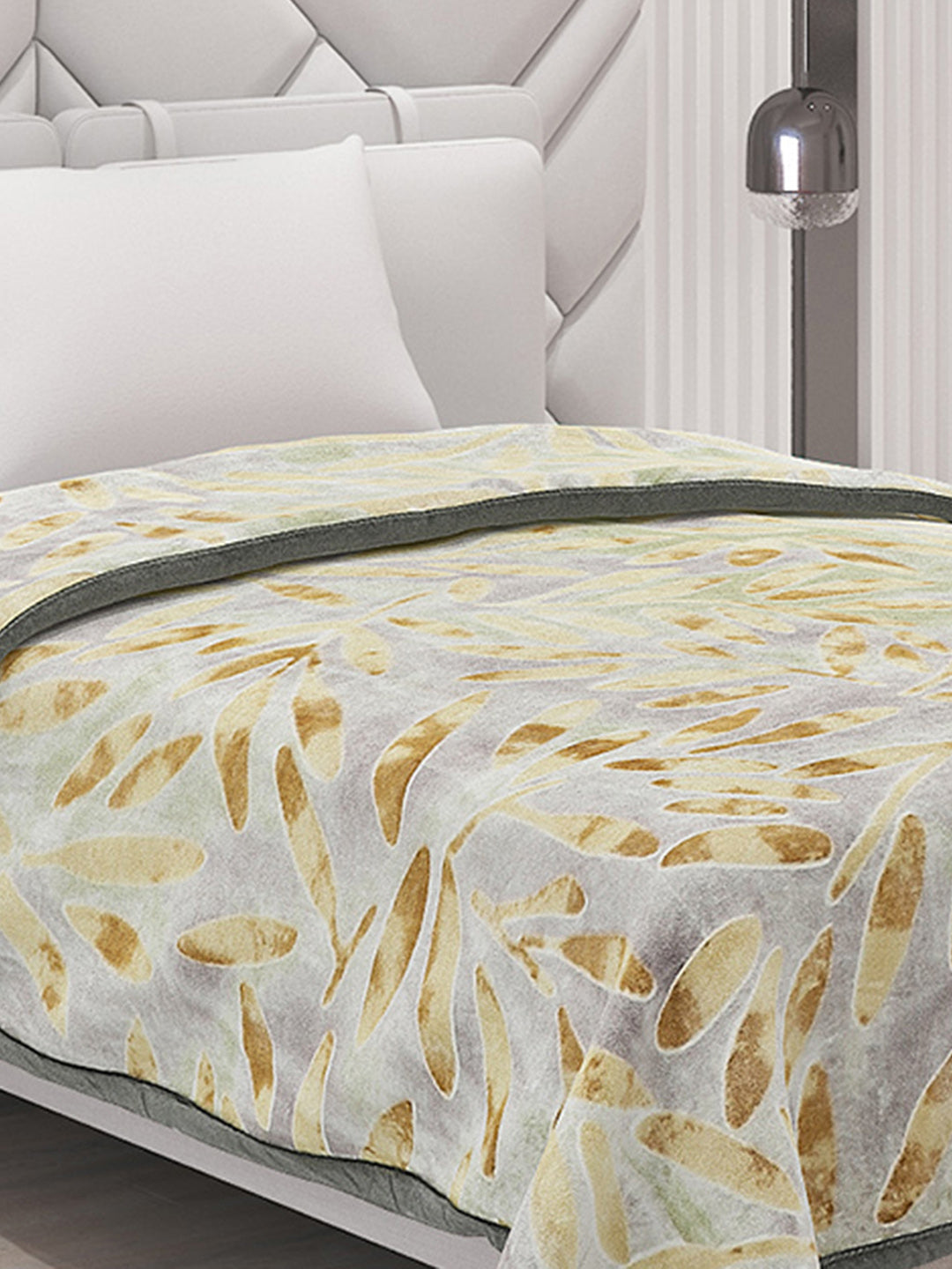 Printed Single Bed Blanket for Mild Winter -2 Ply