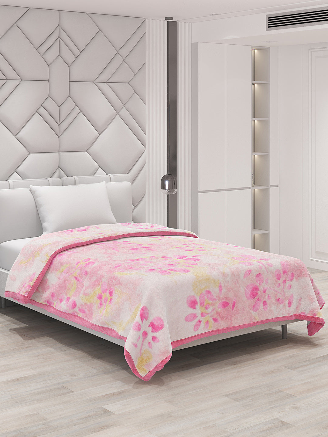 Printed Single Bed Blanket for Mild Winter -2 Ply