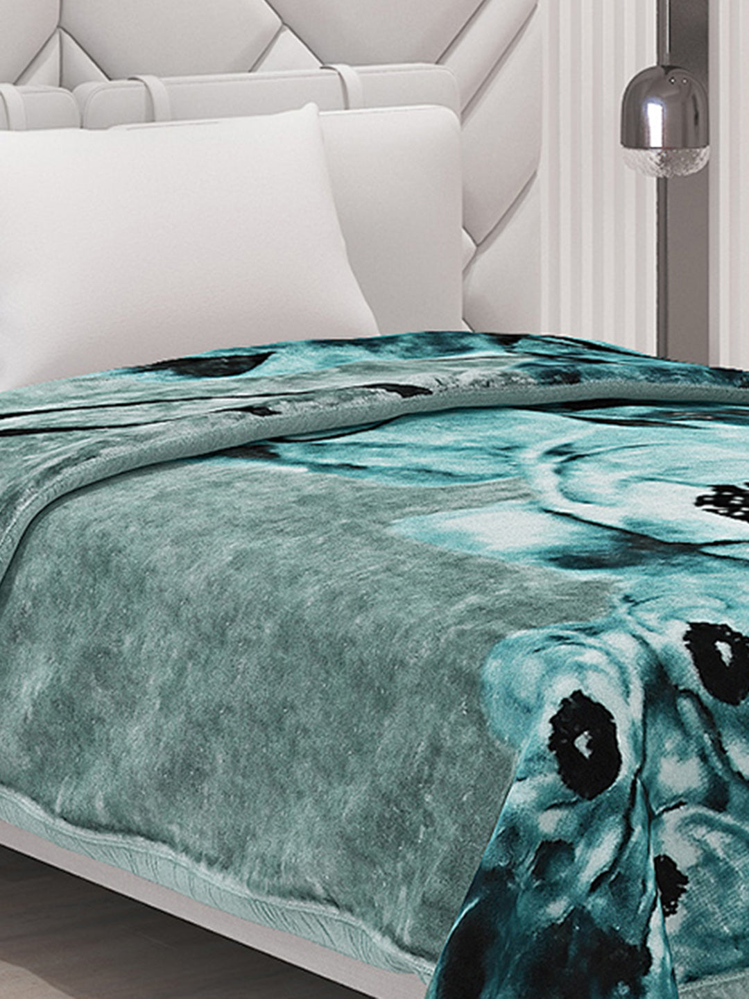Printed Single Bed Blanket for Mild Winter -1 Ply