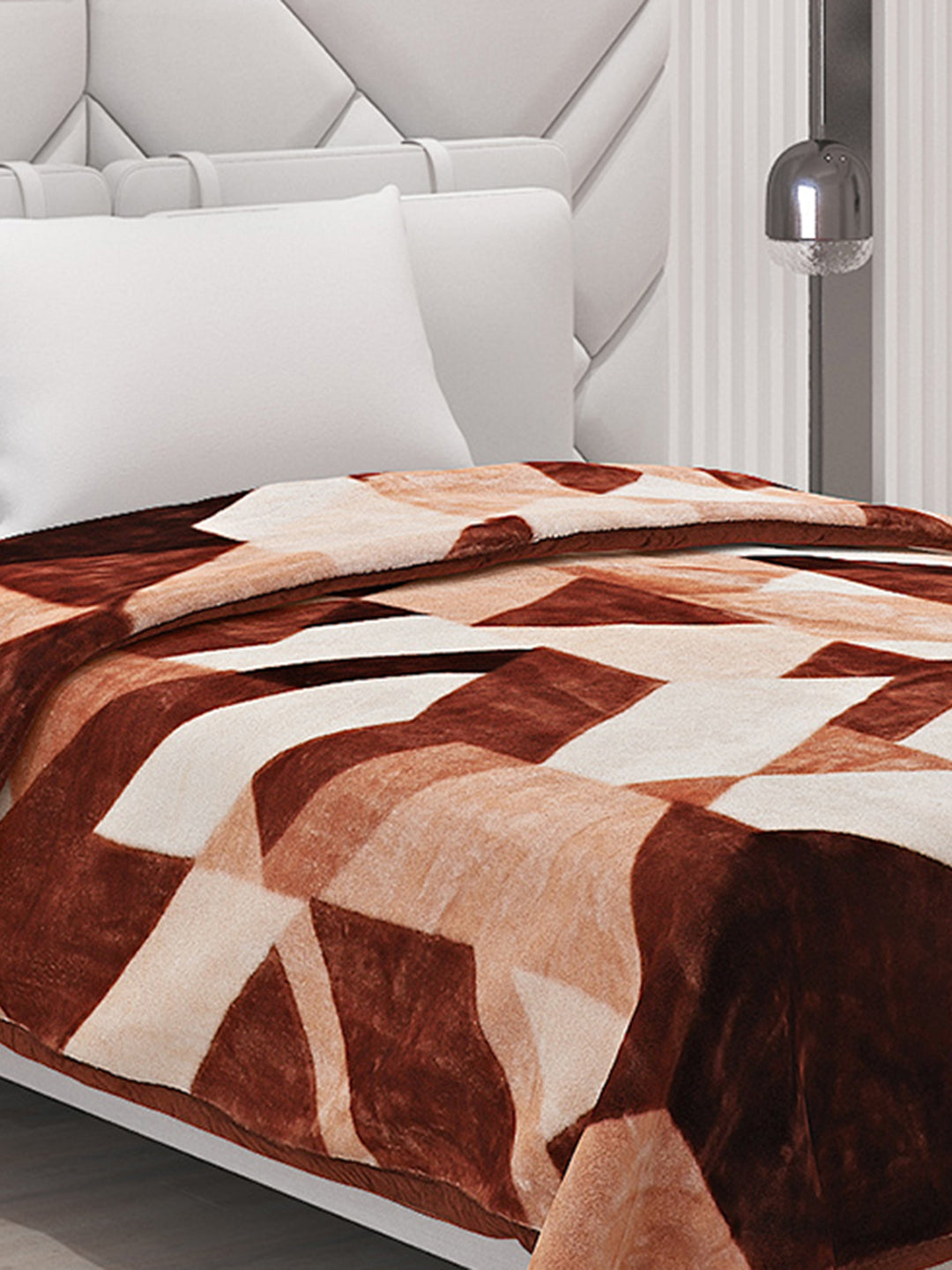 Printed Single Bed Blanket for Mild Winter -1 Ply