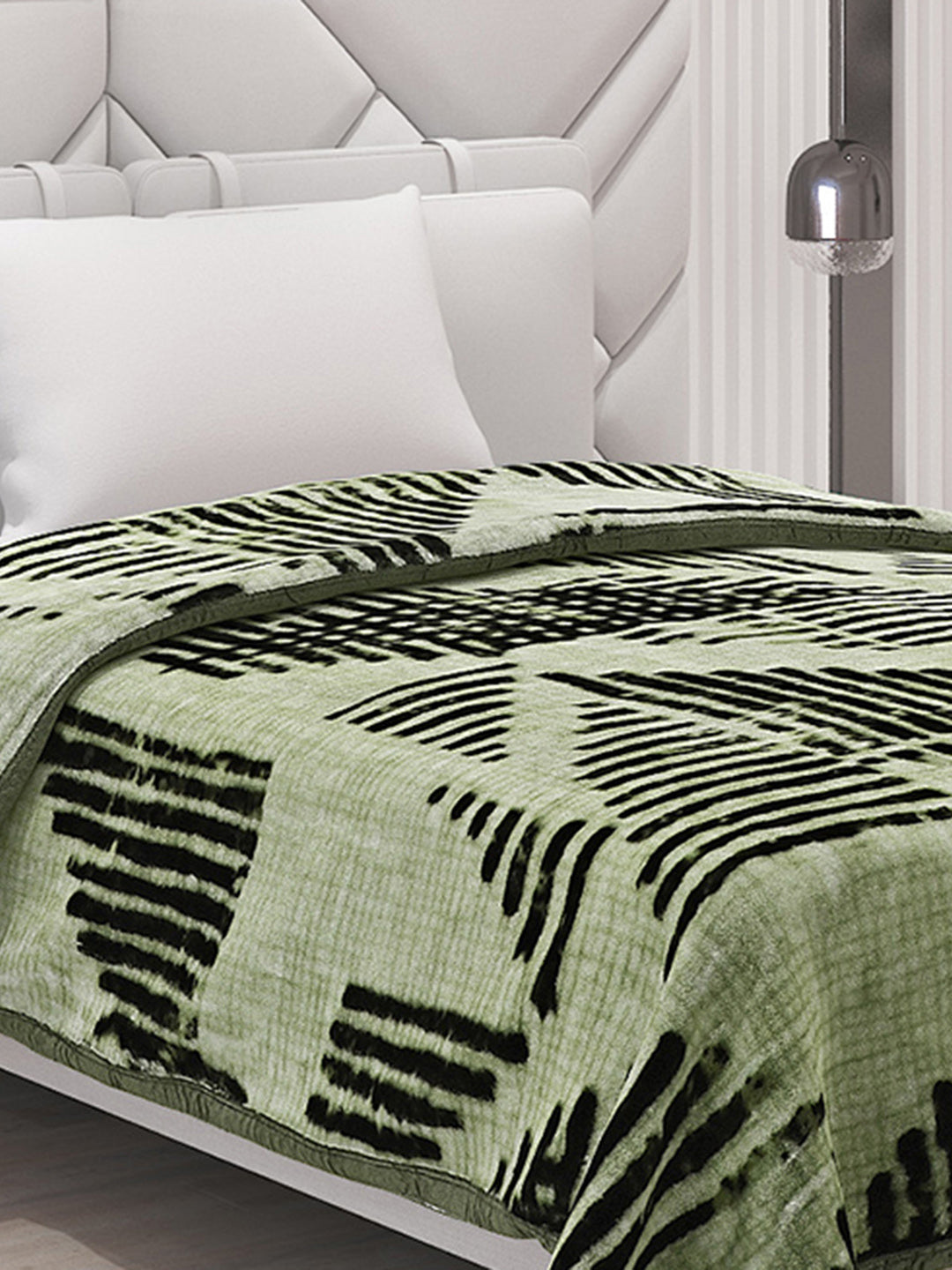 Printed Single Bed Blanket for Mild Winter -1 Ply
