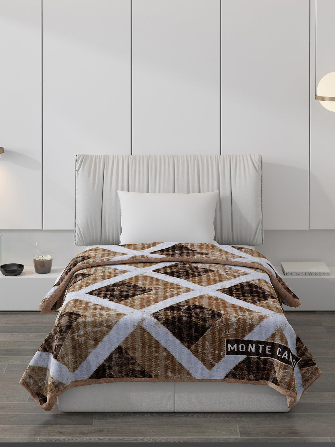 Printed Single Bed Blanket for Heavy Winter -2 Ply