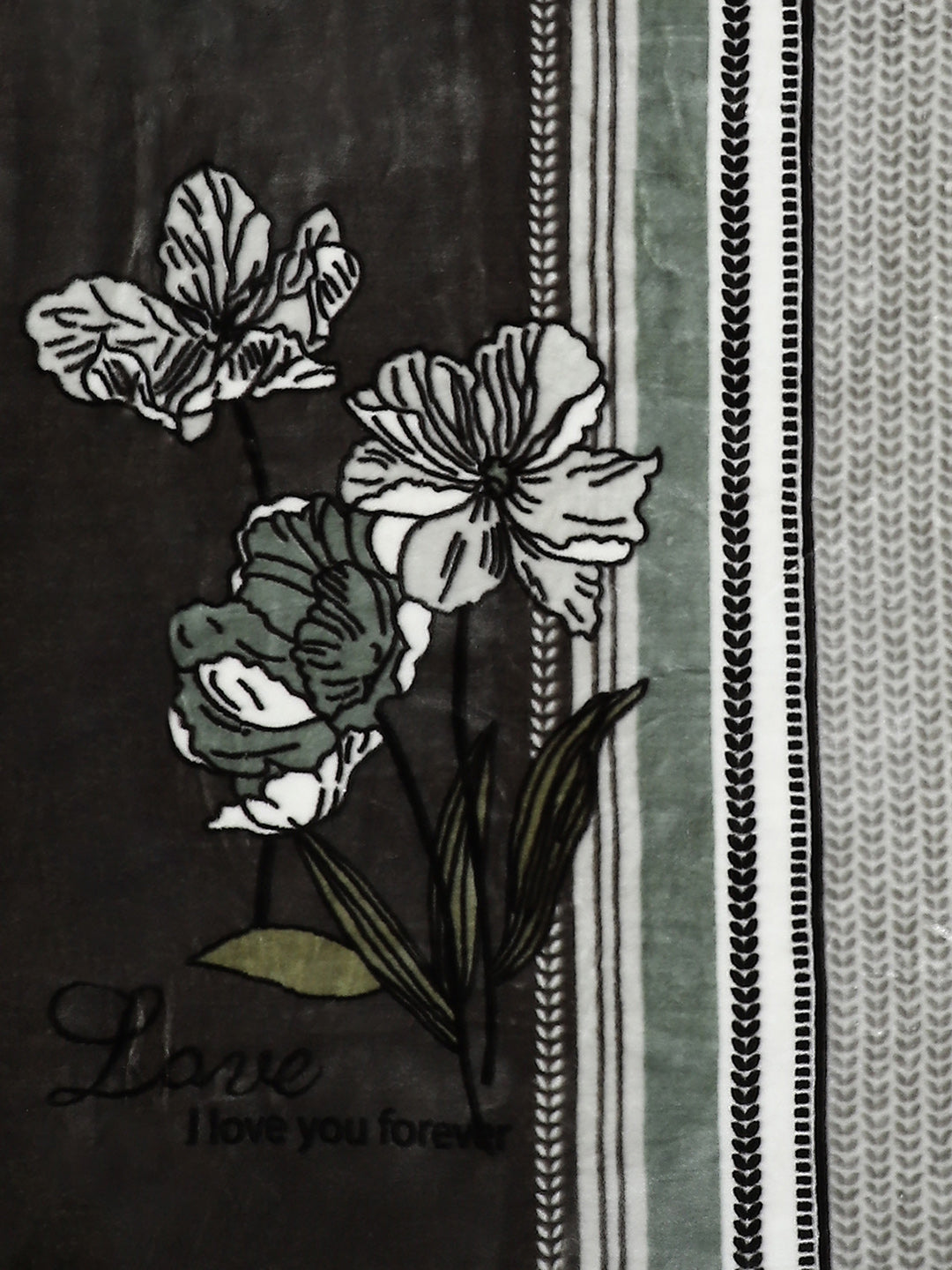 Printed Single Bed Blanket for Mild Winter -2 Ply