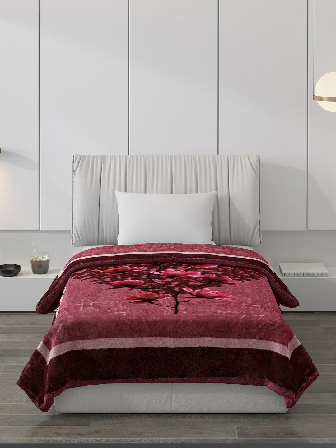 Printed Single Bed Blanket for Mild Winter -2 Ply