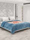 Printed Double Bed Blanket for Heavy Winter -3 Ply