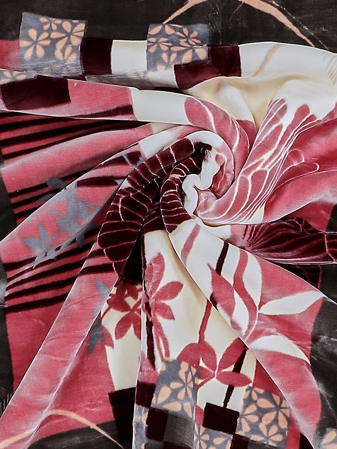 Printed Double Bed Blanket for Heavy Winter -2 Ply