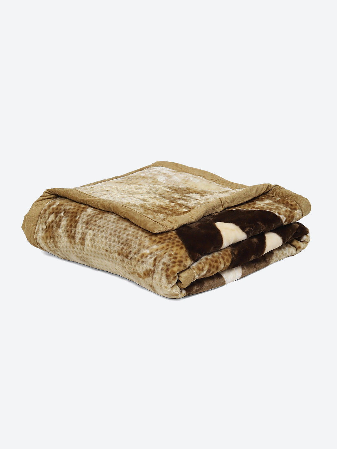 Printed Single Bed Blanket for Mild Winter -1 Ply