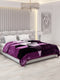 Printed Double Bed Blanket for Mild Winter -1 Ply