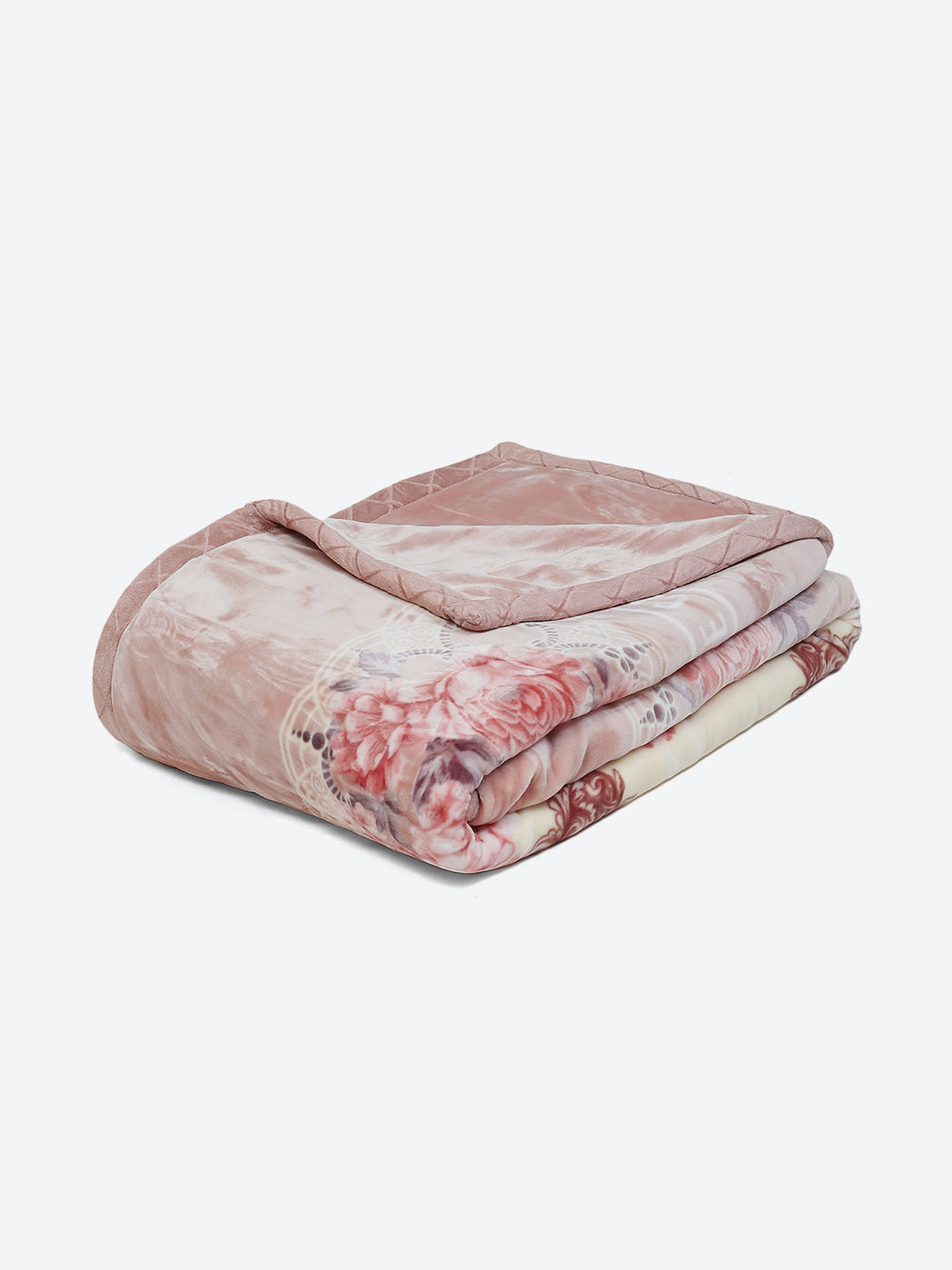 Printed Double Bed Blanket for Heavy Winter -2 Ply