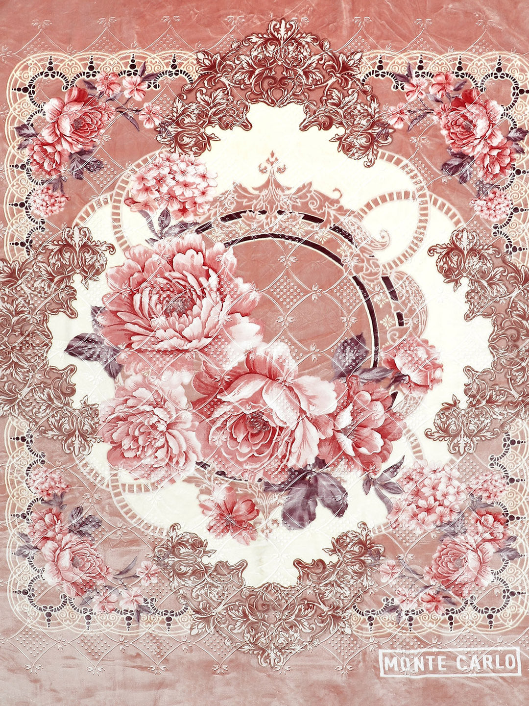 Printed Double Bed Blanket for Heavy Winter -2 Ply