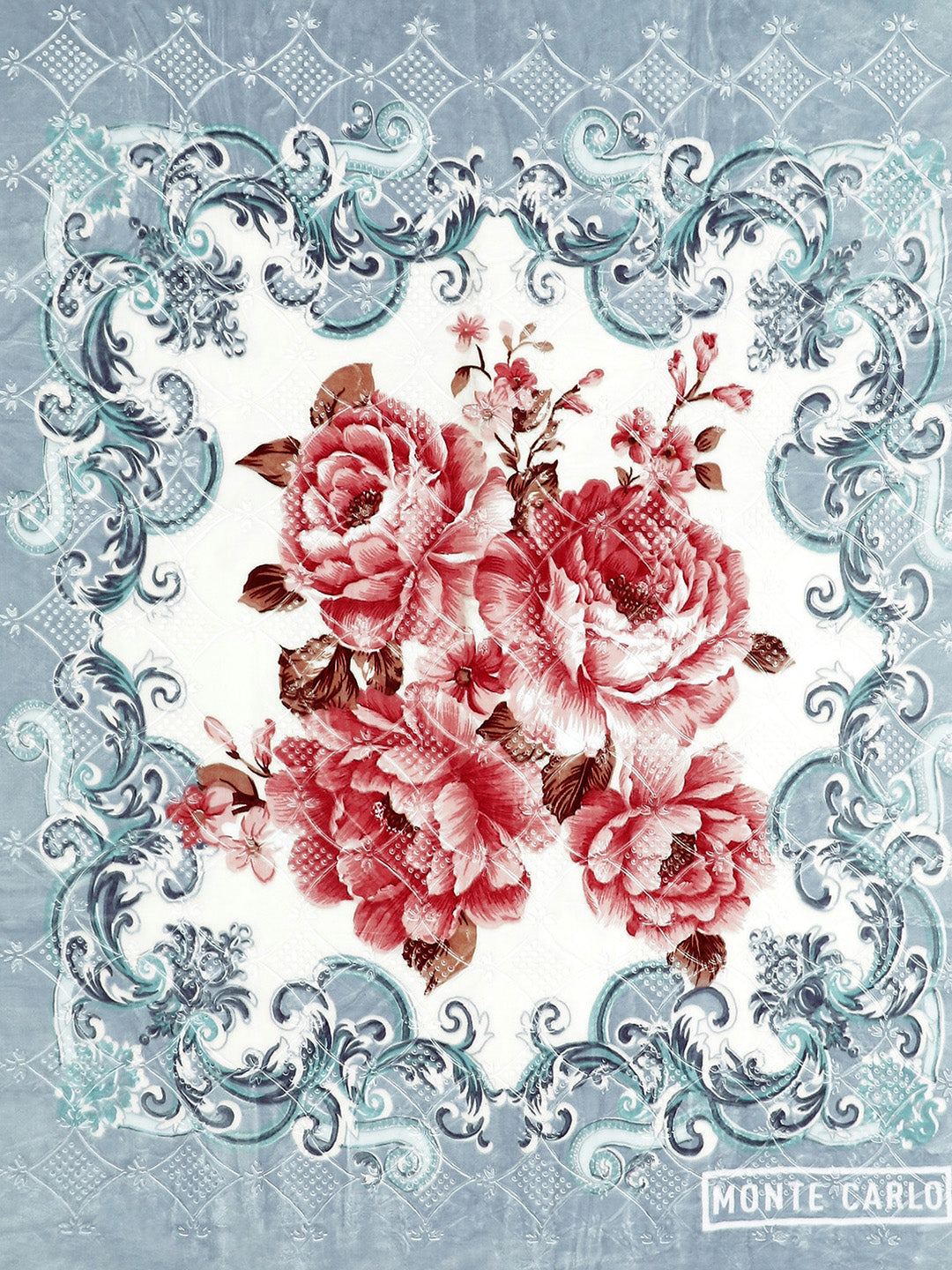 Printed Double Bed Blanket for Heavy Winter -2 Ply