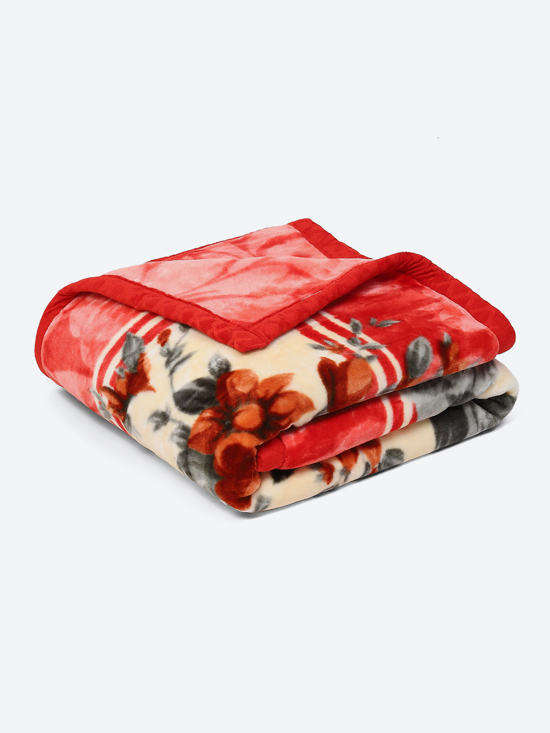 Printed Single Bed Blanket for Heavy Winter -1 Ply