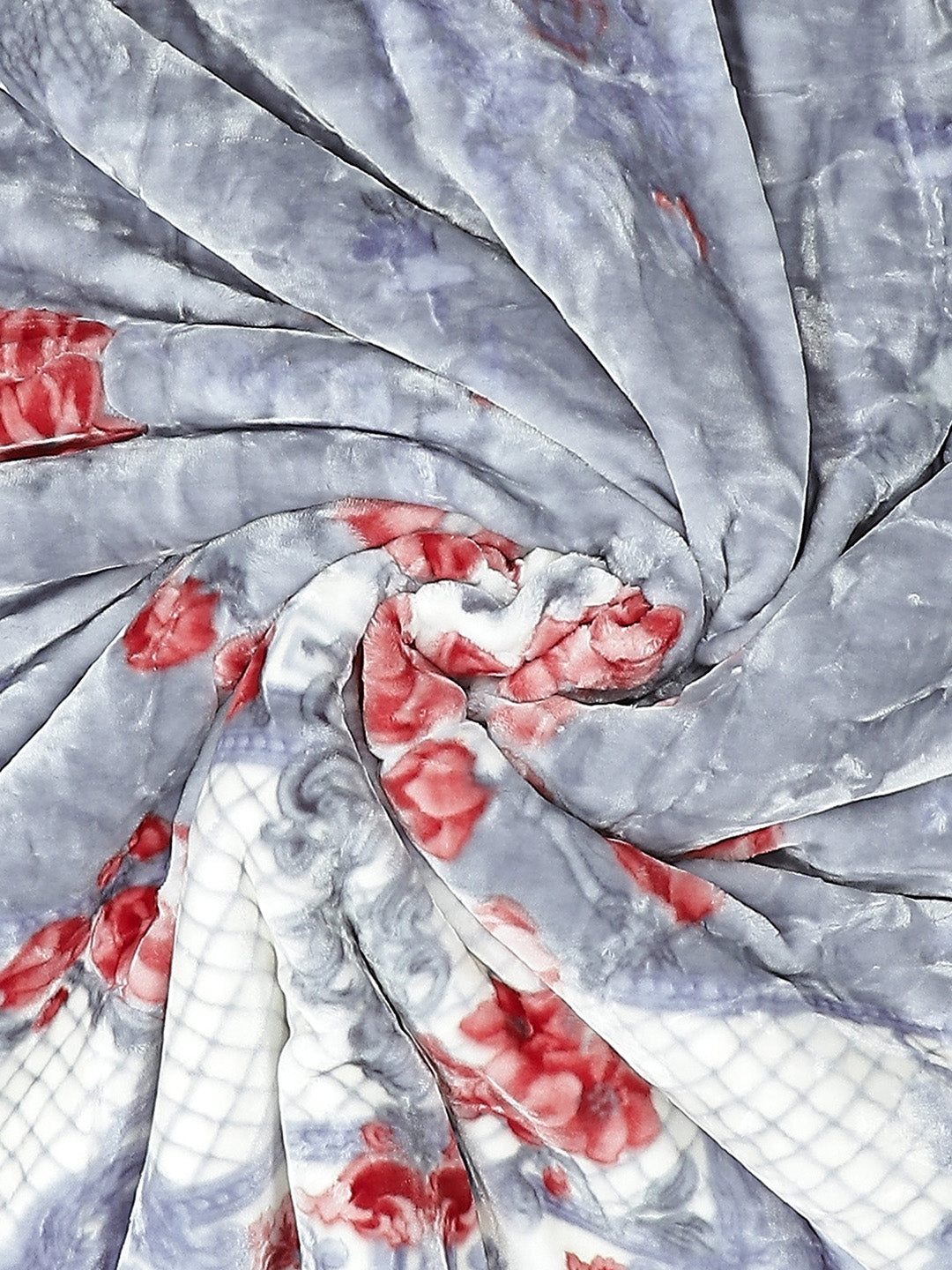 Printed Double Bed Blanket for Heavy Winter -3 Ply