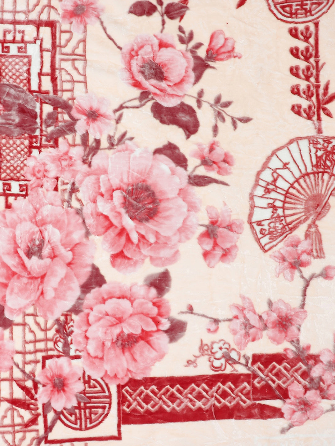 Printed Double Bed Blanket for Heavy Winter -3 Ply