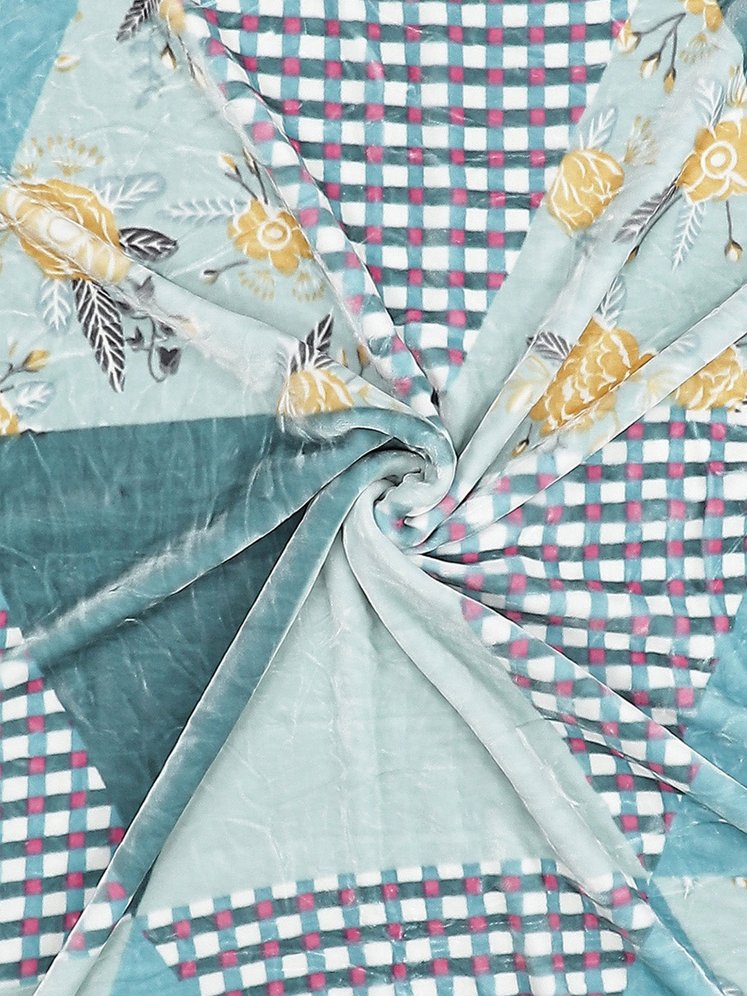 Printed Double Bed Blanket for Heavy Winter -2 Ply