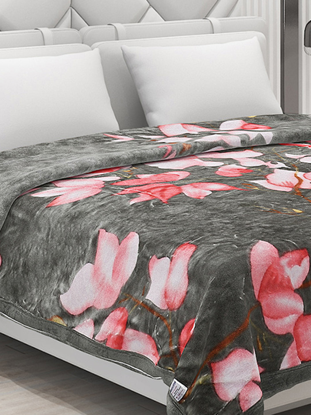 Printed Double Bed Blanket for Heavy Winter -2 Ply