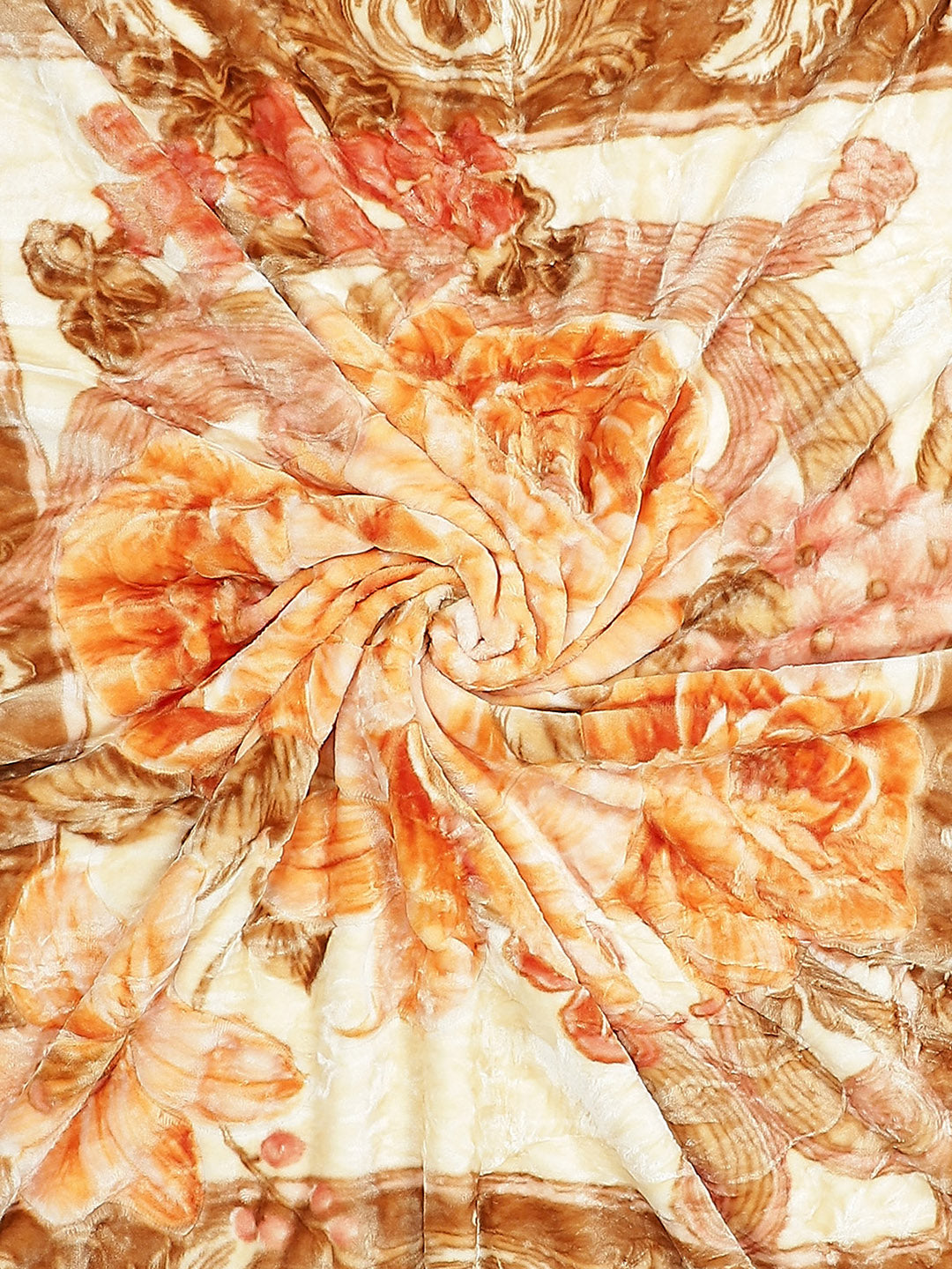 Printed Single Bed Blanket for Heavy Winter -3 Ply