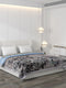 Printed Double Bed Blanket for Heavy Winter -2 Ply