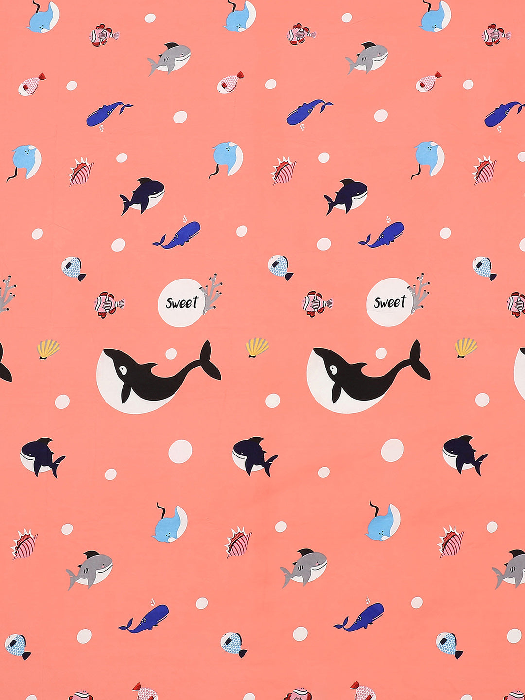 120 GSM  Polyester Double Bed Bedsheet with 2 Pillow Covers - Updated - Updated - Updated