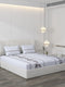 130 GSM Polyester Double Bed Bedsheet with 2 Pillow Covers