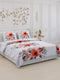110 GSM Polyester Double Bed Bedsheet with 2 Pillow Covers - Updated - Updated - Updated