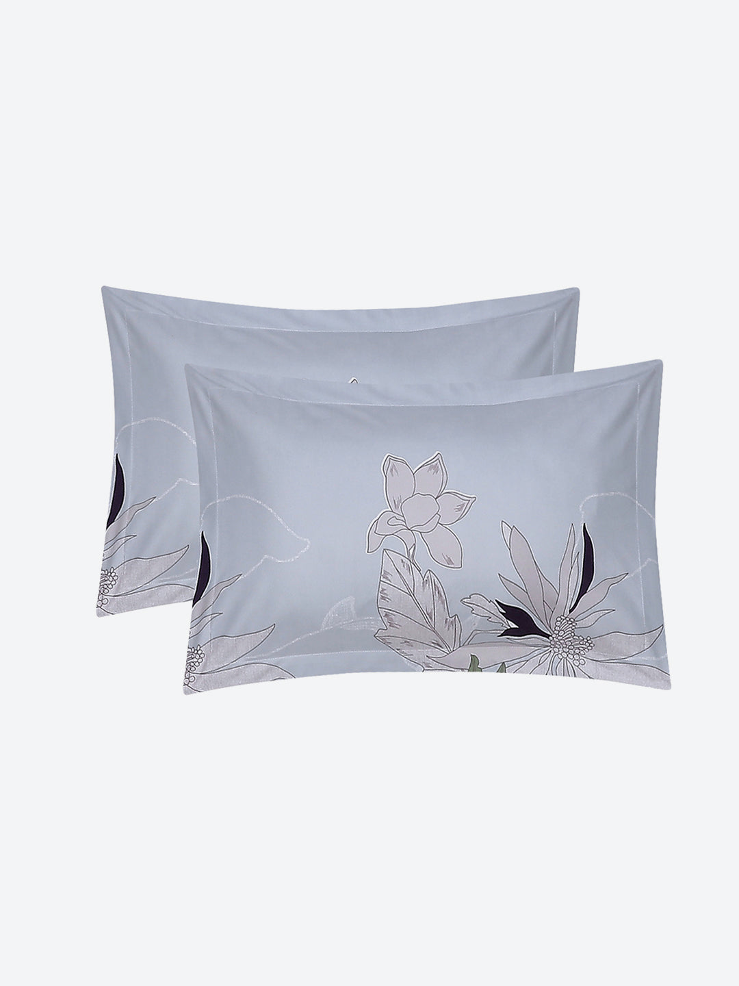 110 GSM Polyester Double Bed Bedsheet with 2 Pillow Covers - Updated - Updated - Updated