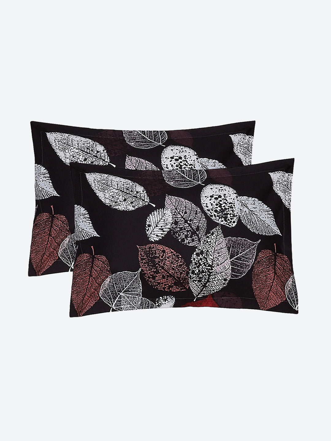 110 GSM Polyester Double Bed Bedsheet with 2 Pillow Covers - Updated - Updated - Updated