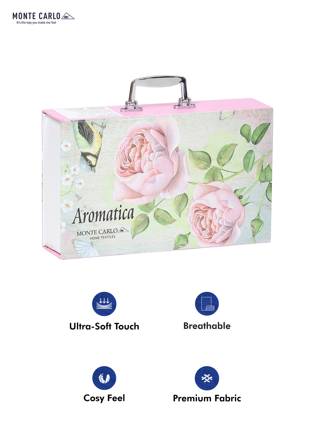 110 GSM Polyester Double Bed Bedsheet with 2 Pillow Covers - Updated - Updated - Updated