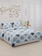 104 TC Cotton Double Bed Bedsheet with 2 Pillow Covers - Updated - Updated - Updated