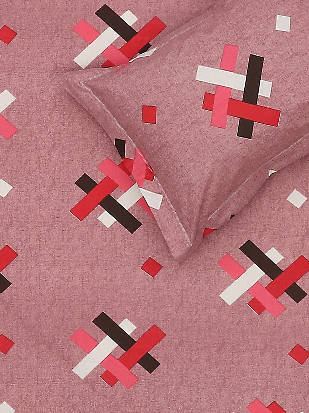 104 TC Cotton Double Bed Bedsheet with 2 Pillow Covers - Updated - Updated - Updated