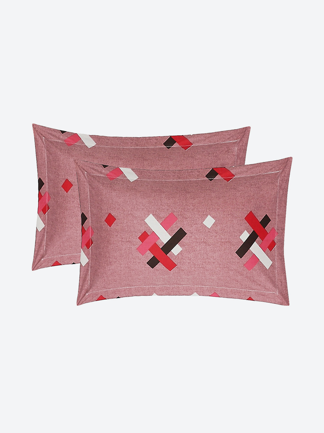 104 TC Cotton Double Bed Bedsheet with 2 Pillow Covers - Updated - Updated - Updated