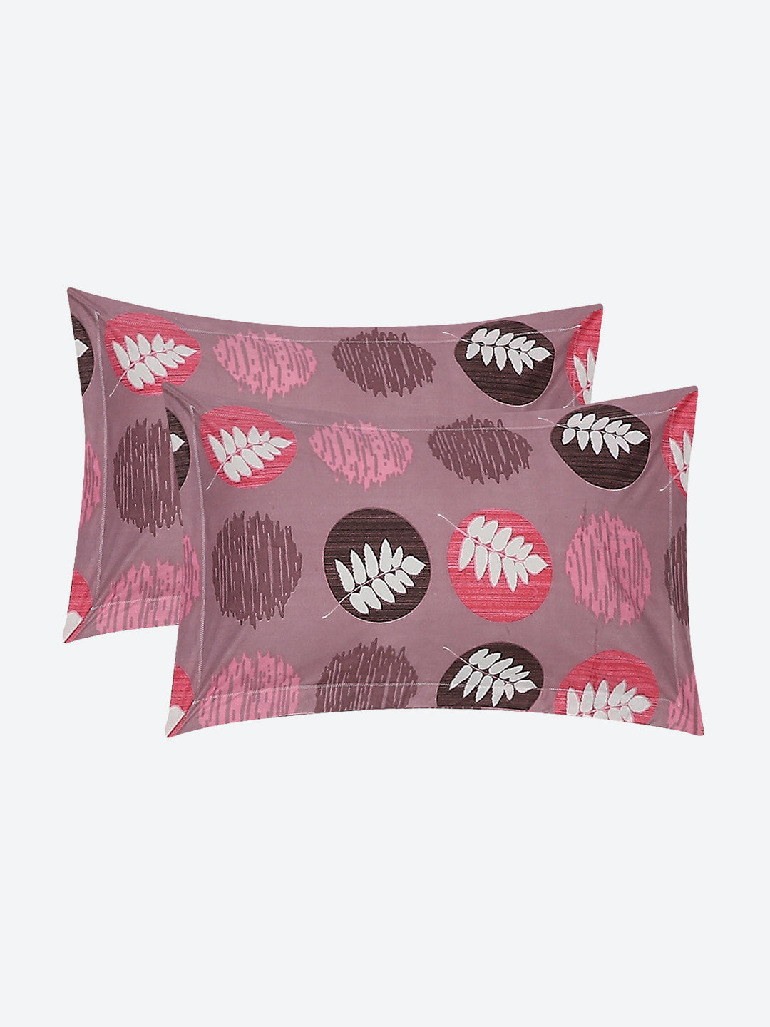 104 TC Cotton Double Bed Bedsheet with 2 Pillow Covers - Updated - Updated