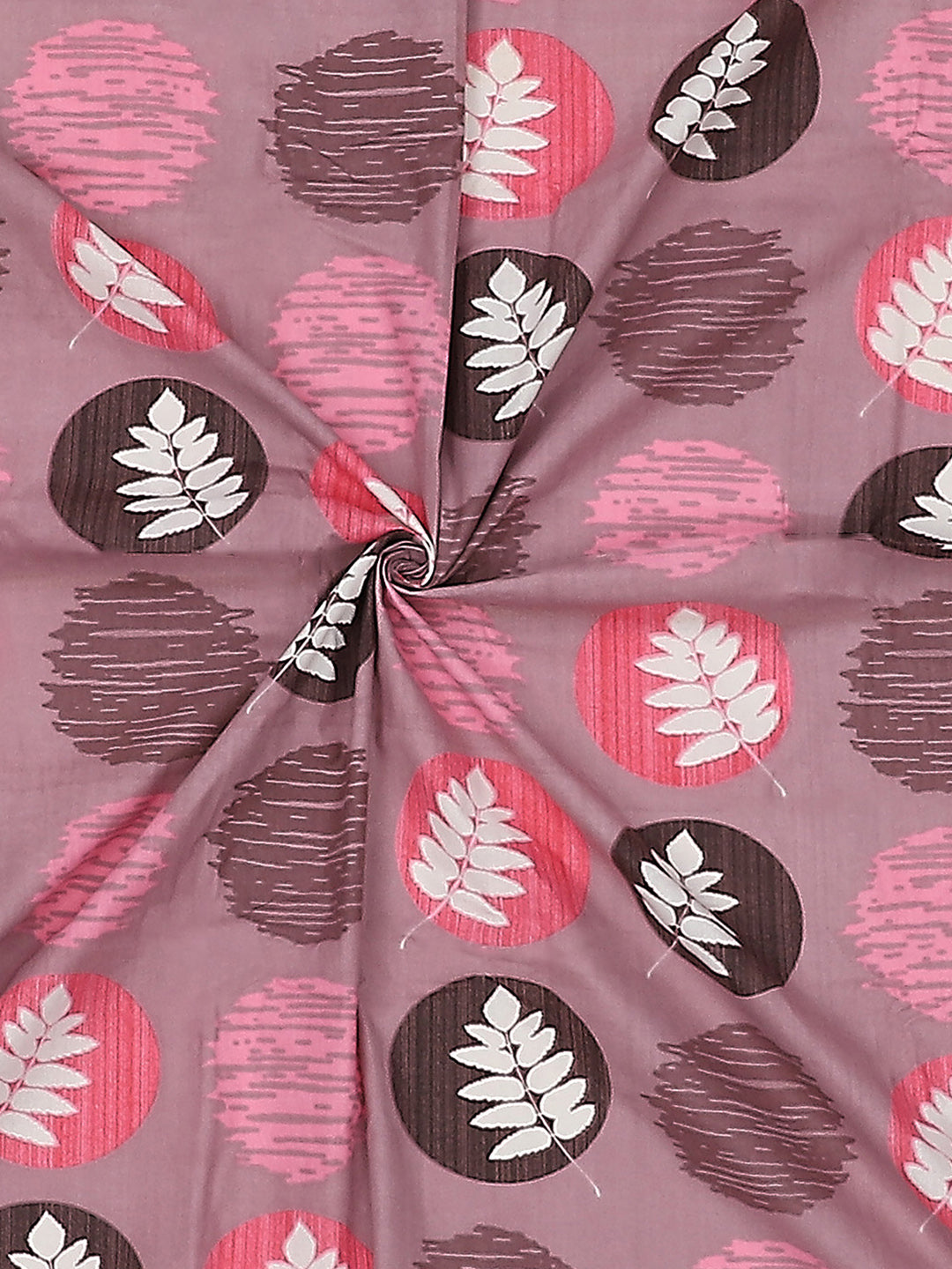 104 TC Cotton Double Bed Bedsheet with 2 Pillow Covers - Updated - Updated