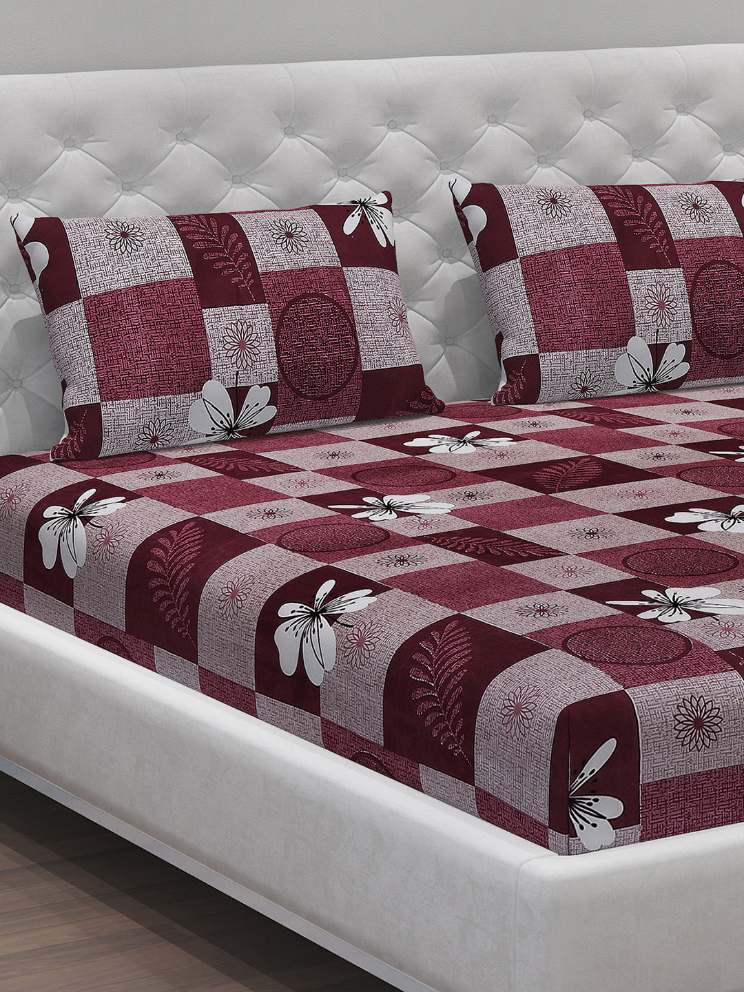 MOCA by Monte Carlo 120 GSM Microfibre Double Bedsheet (2 Pcs Set)