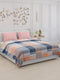 130 GSM Polyester Double Bed Bedsheet with 2 Pillow Covers
