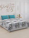 130 GSM Polyester Double Bed Bedsheet with 2 Pillow Covers