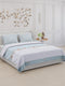 130 GSM Polyester Double Bed Bedsheet with 2 Pillow Covers