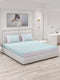 130 GSM Polyester Double Bed Bedsheet with 2 Pillow Covers