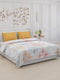 130 GSM Polyester Double Bed Bedsheet with 2 Pillow Covers