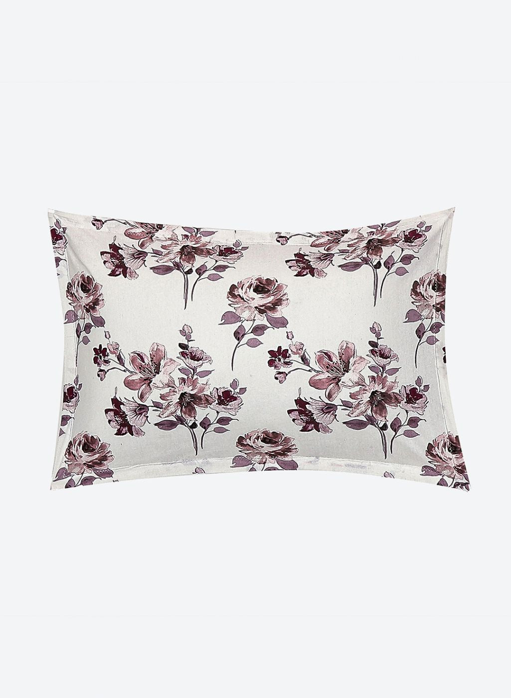 144TC Pure Cotton Single Bedsheet with 1 Pillow Covers