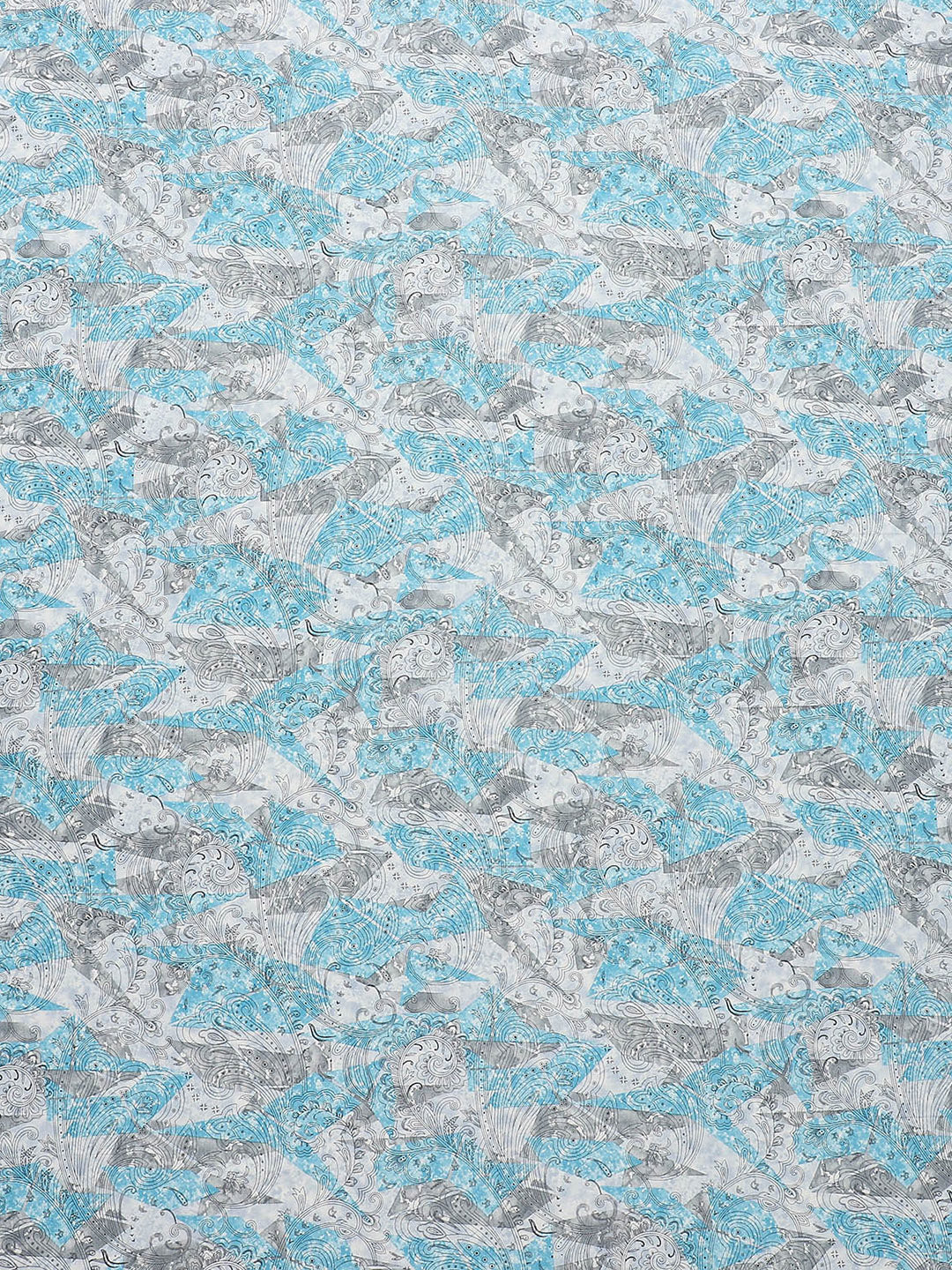 140 TC Cotton Double Bed Bedsheet with 2 Pillow Covers