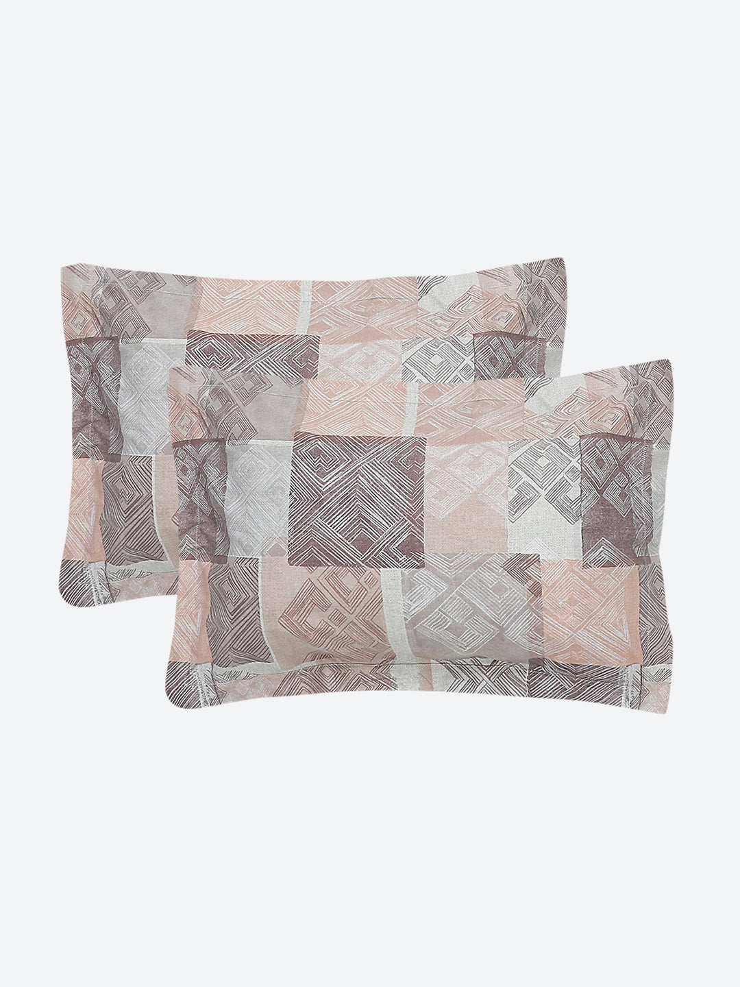 140 TC Cotton Double Bed Bedsheet with 2 Pillow Covers