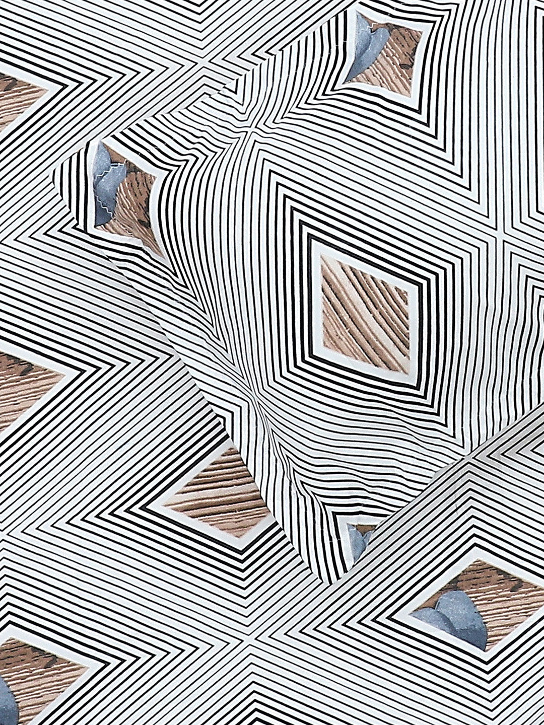 130 GSM  Polyester Double Bed Bedsheet with 2 Pillow Covers