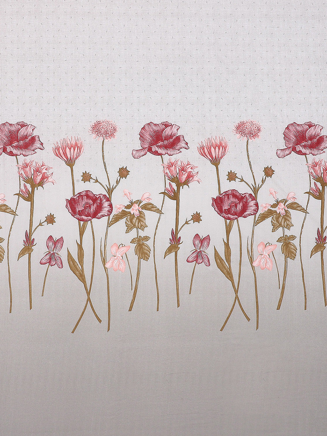 140 TC Cotton Double Bed Bedsheet with 2 Pillow Covers