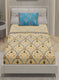144TC Pure Cotton Single Bedsheet with 1 Pillow Covers