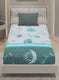 144TC Pure Cotton Single Bedsheet with 1 Pillow Covers
