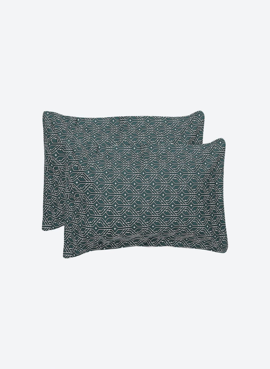 144TC Pure Cotton Single Bedsheet with 1 Pillow Covers