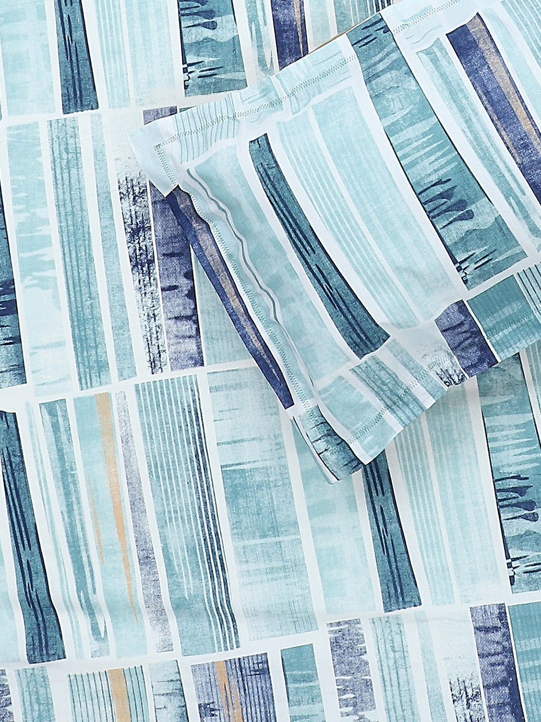 140 TC Cotton Double Bed Bedsheet with 2 Pillow Covers