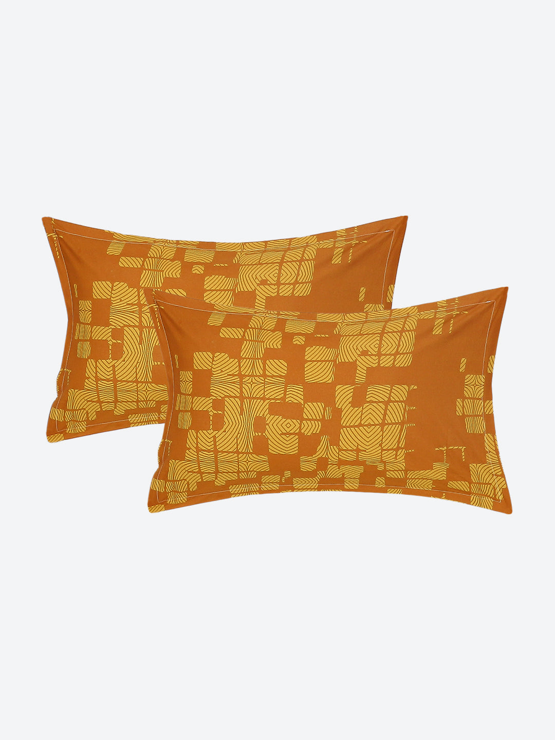 MOCA by Monte Carlo 104 TC Cotton Double Bedsheet with 2 Pillow Covers